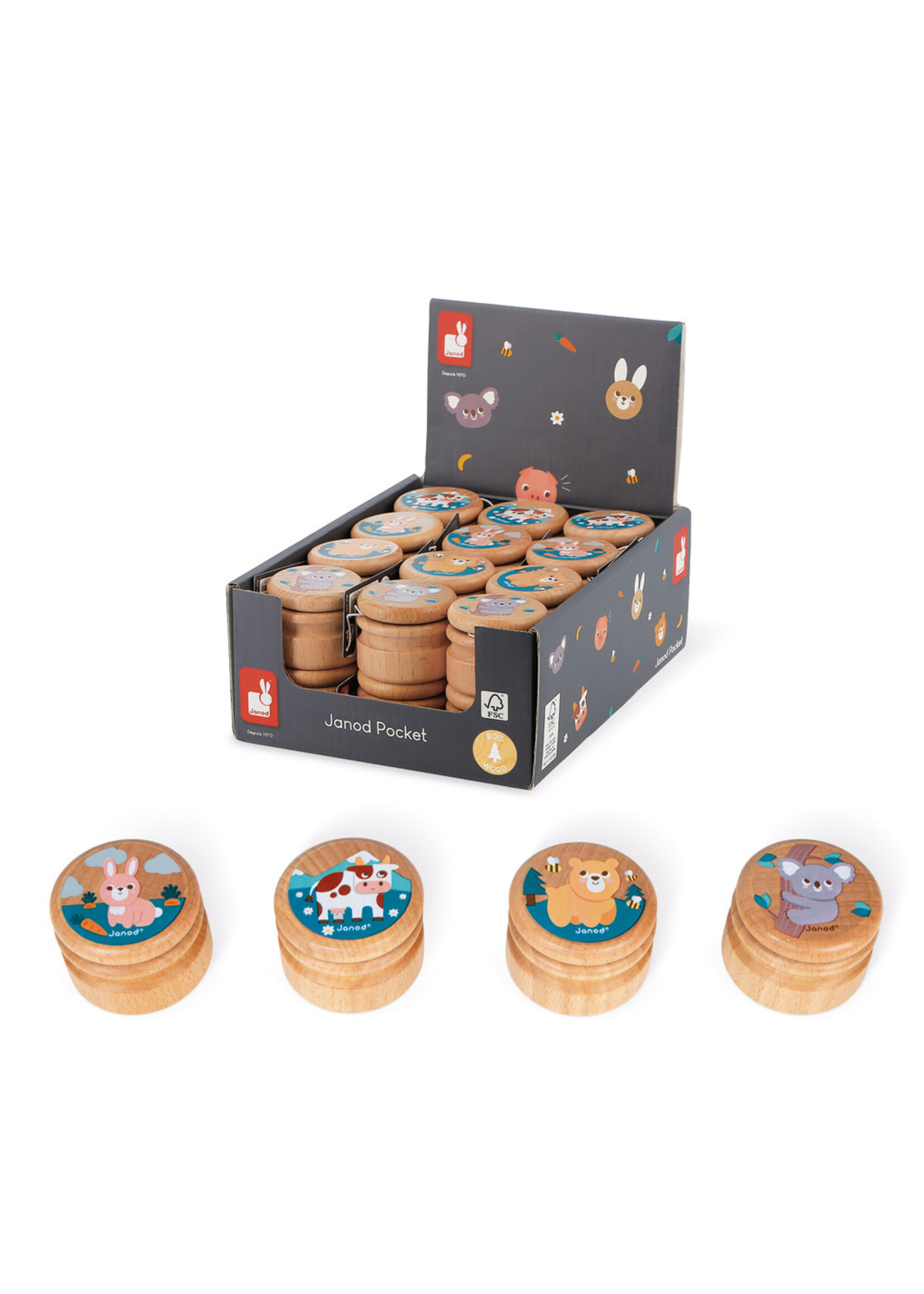 Janod Janod Houten tandendoosje