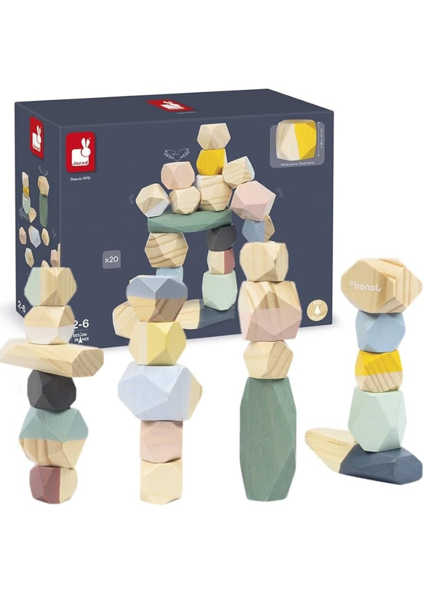 Janod Janod Sweet Cocoon stapelstenen