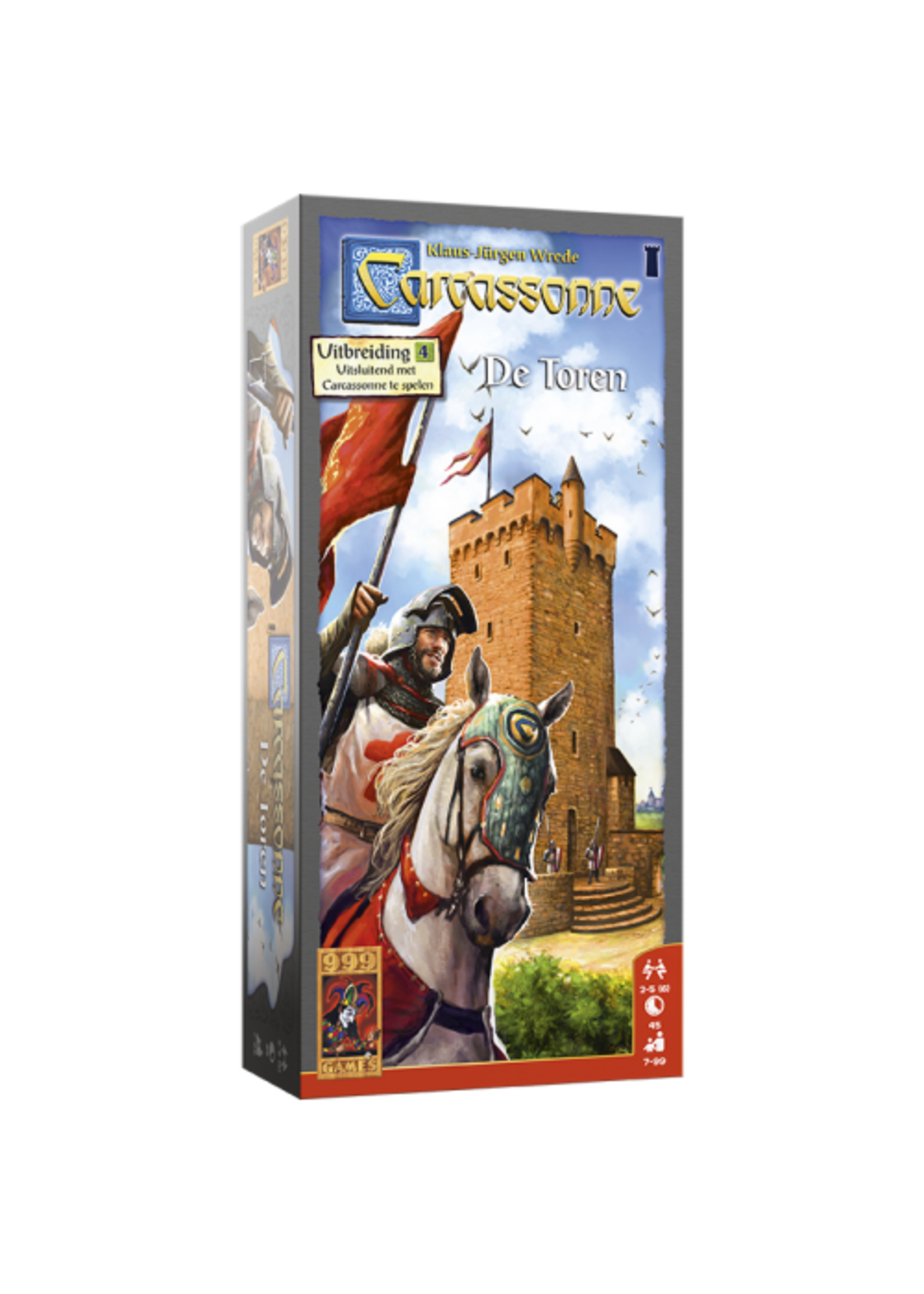 999 Games 999 Games Carcassonne - De Toren (uitbreiding 4)