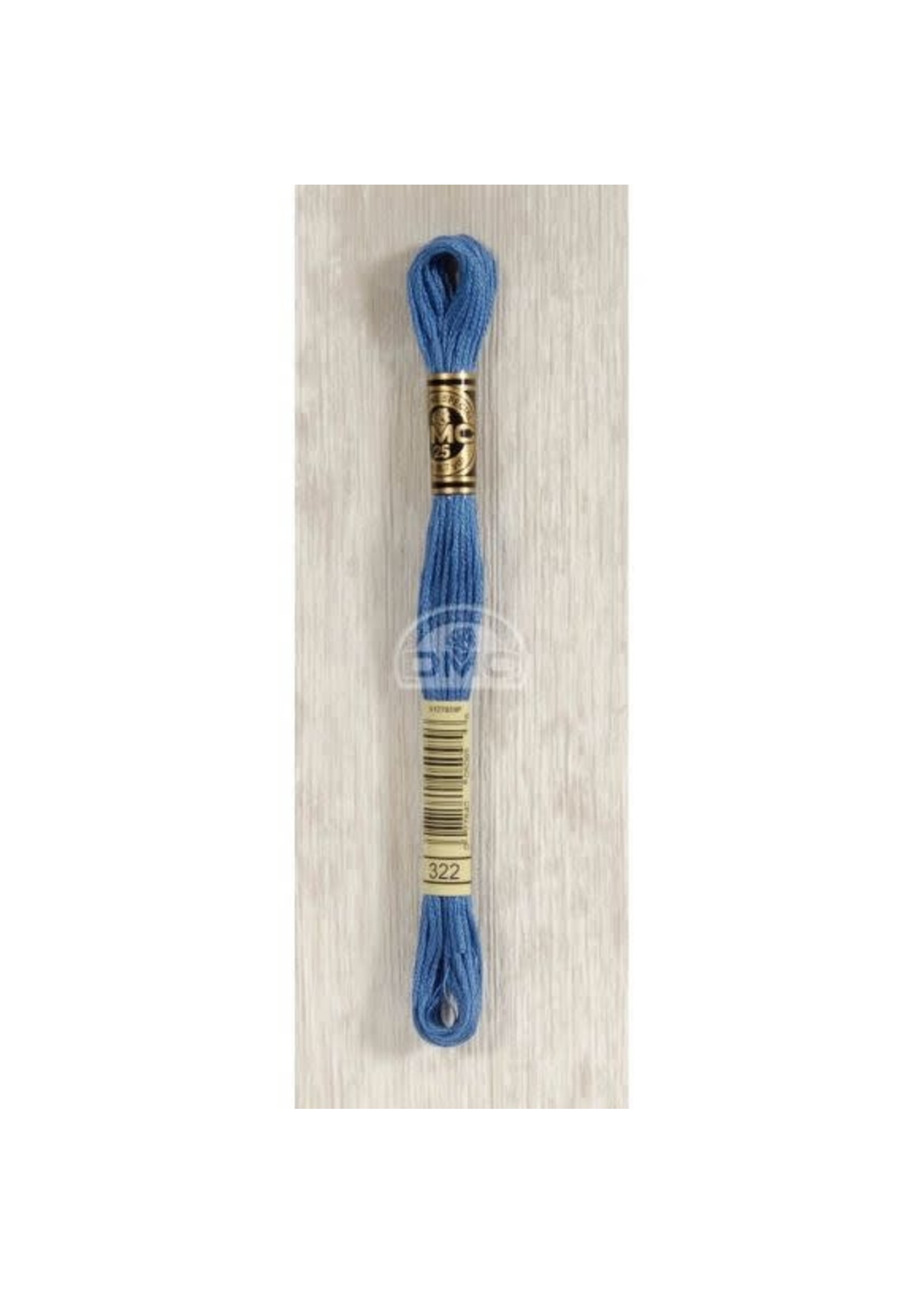DMC DMC Mouliné Splijtzijde - Blauw (0322)