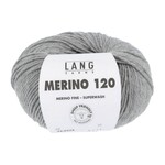 LangYarns Lang Yarns - Merino 120 - 50 gram Lichtgrijs