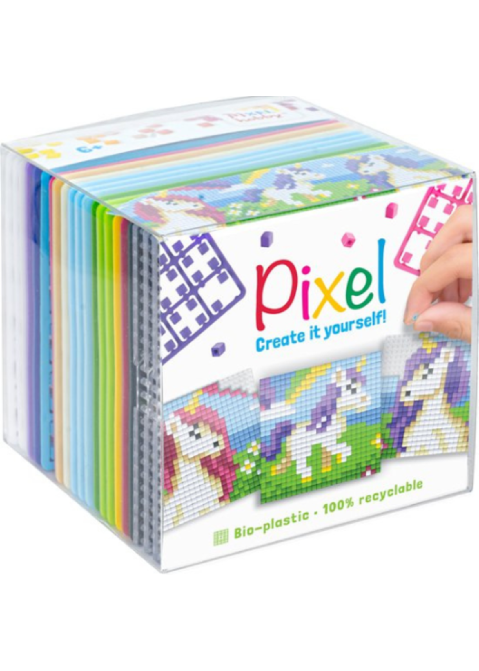 Pixel Pixelhobby - kubus set - Eenhoorn