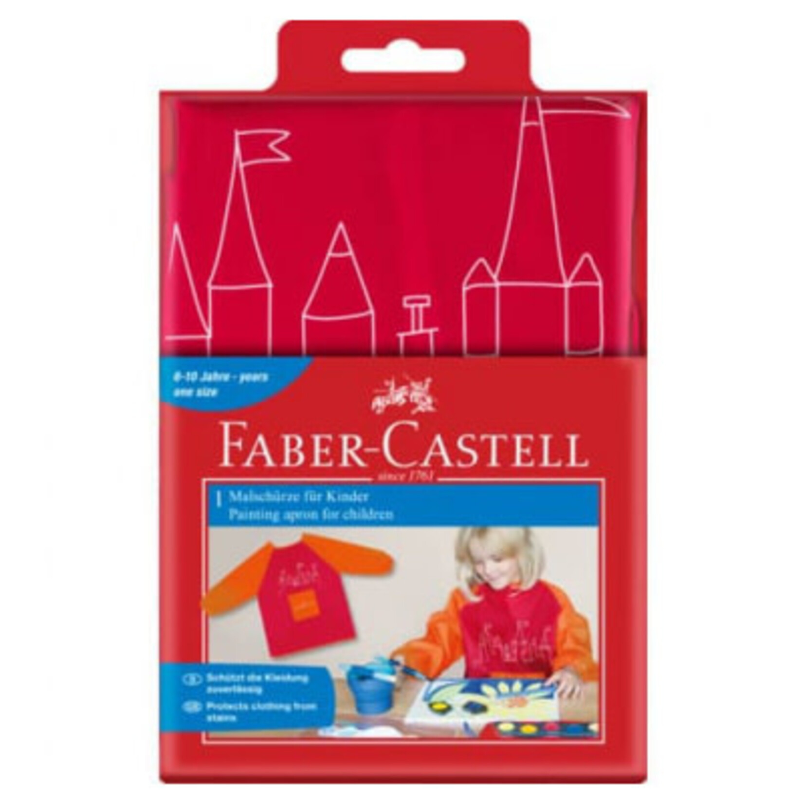 Faber-Castell Faber-Castell verfschort (Rood/Oranje)