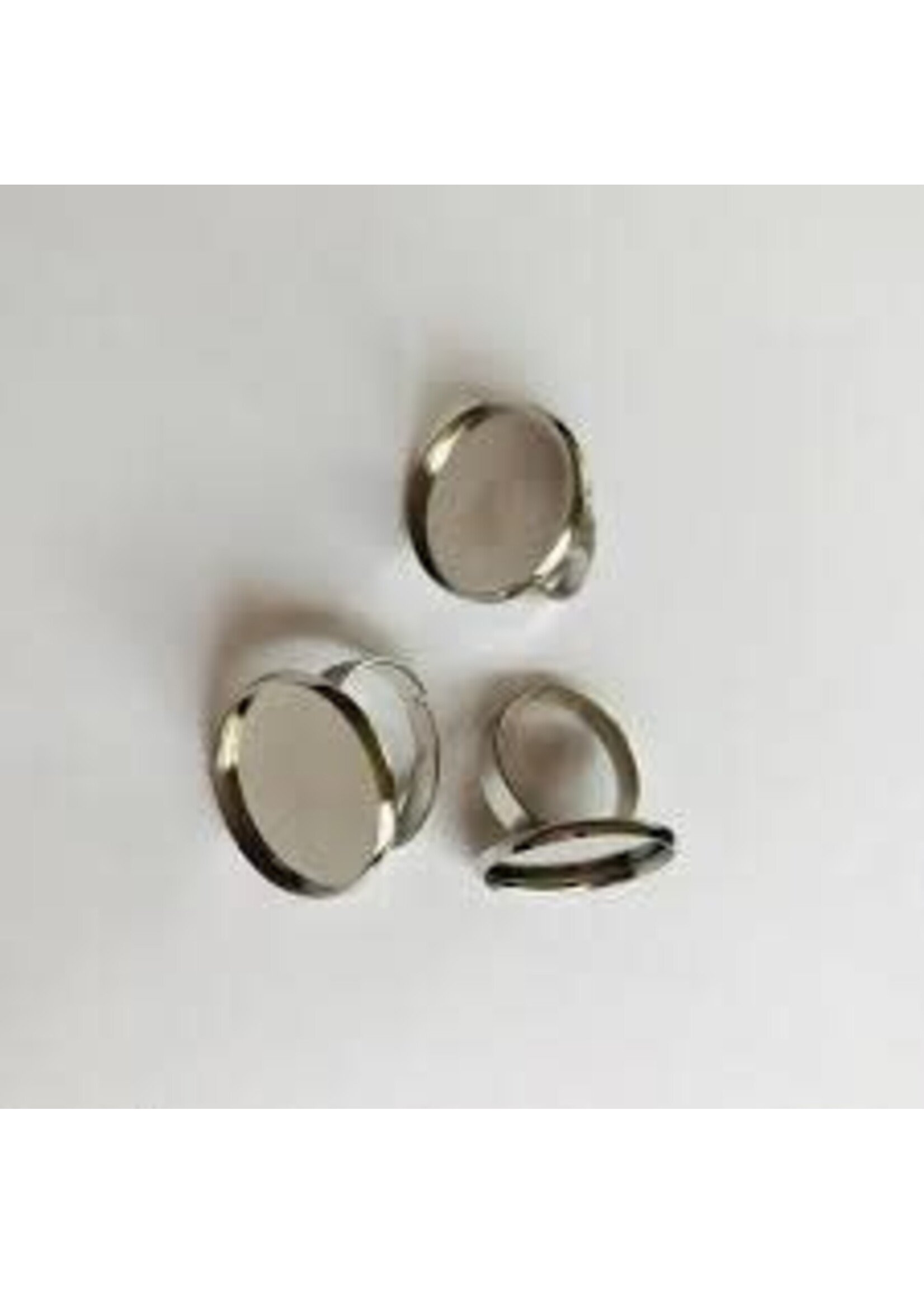 Craftemotions Vingerring - 14 mm top (voor epoxy)