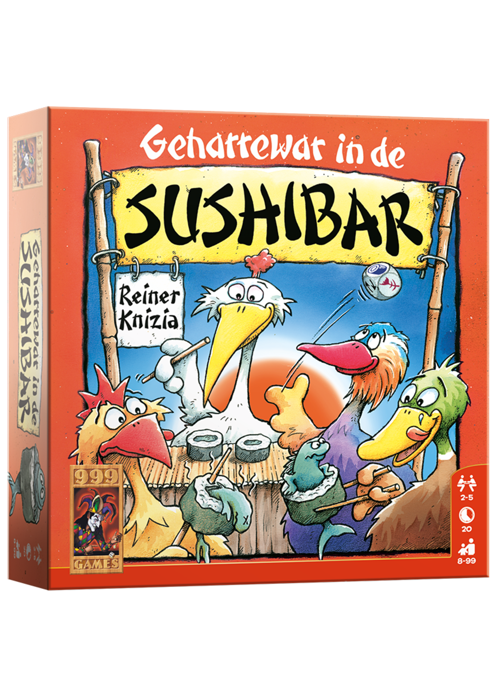 999 Games 999 Games Geharrewar in de sushibar