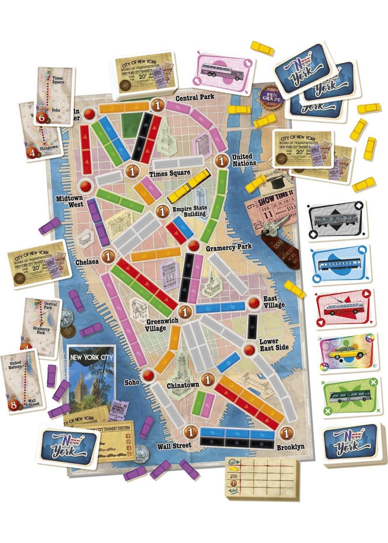 Days of Wonder Ticket to Ride New York - NL (Stand alone)