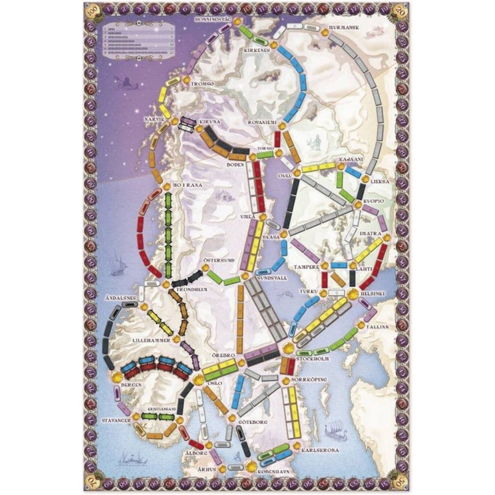 Days of Wonder Ticket to Ride Nordic Countries (EN stand alone)