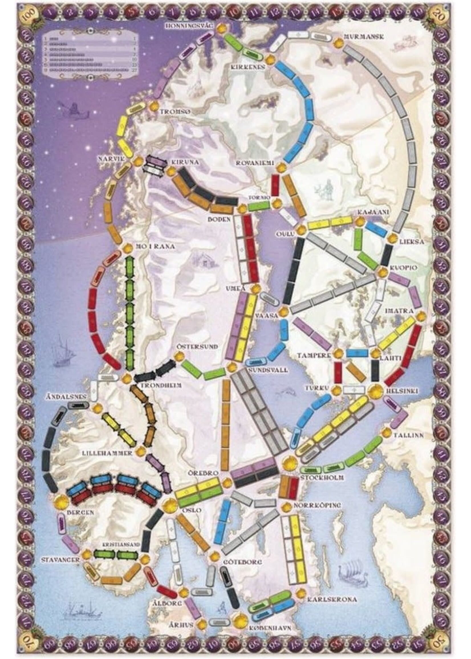 Days of Wonder Ticket to Ride Nordic Countries (EN stand alone)