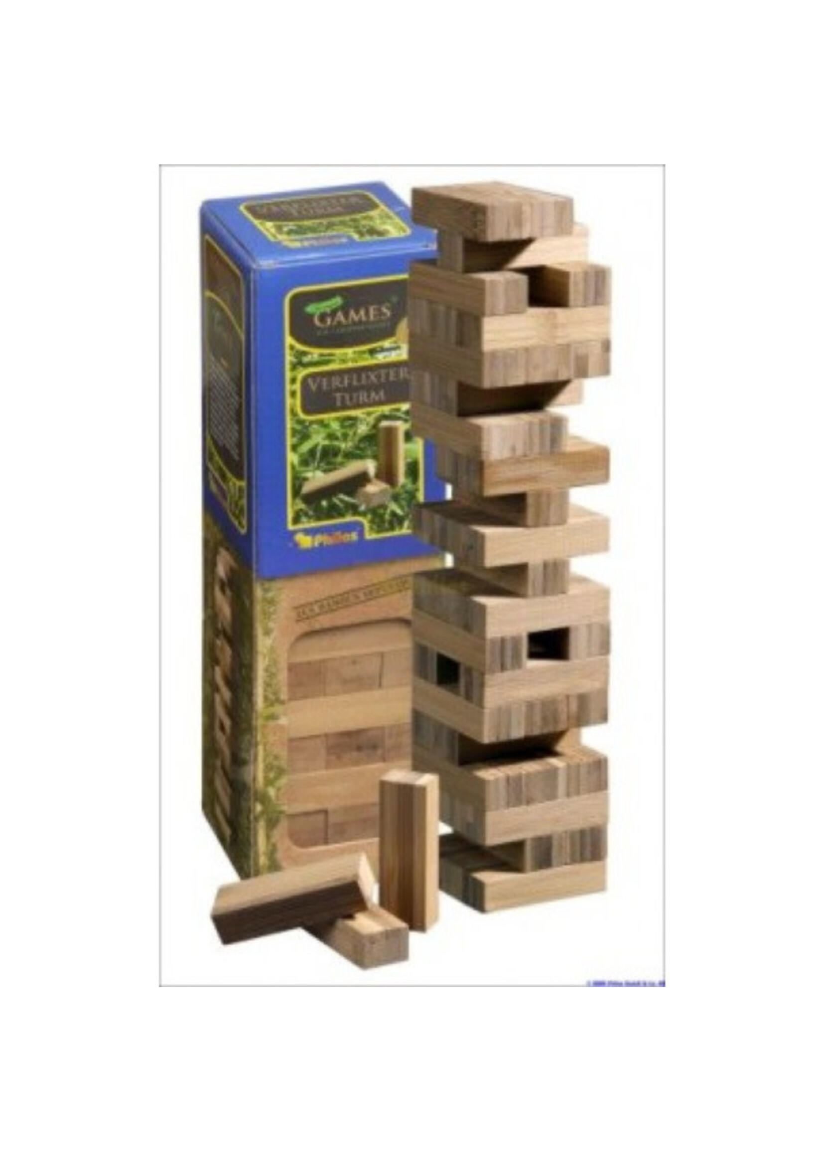 Philos Philos Vallende Toren (Jenga) Bamboe