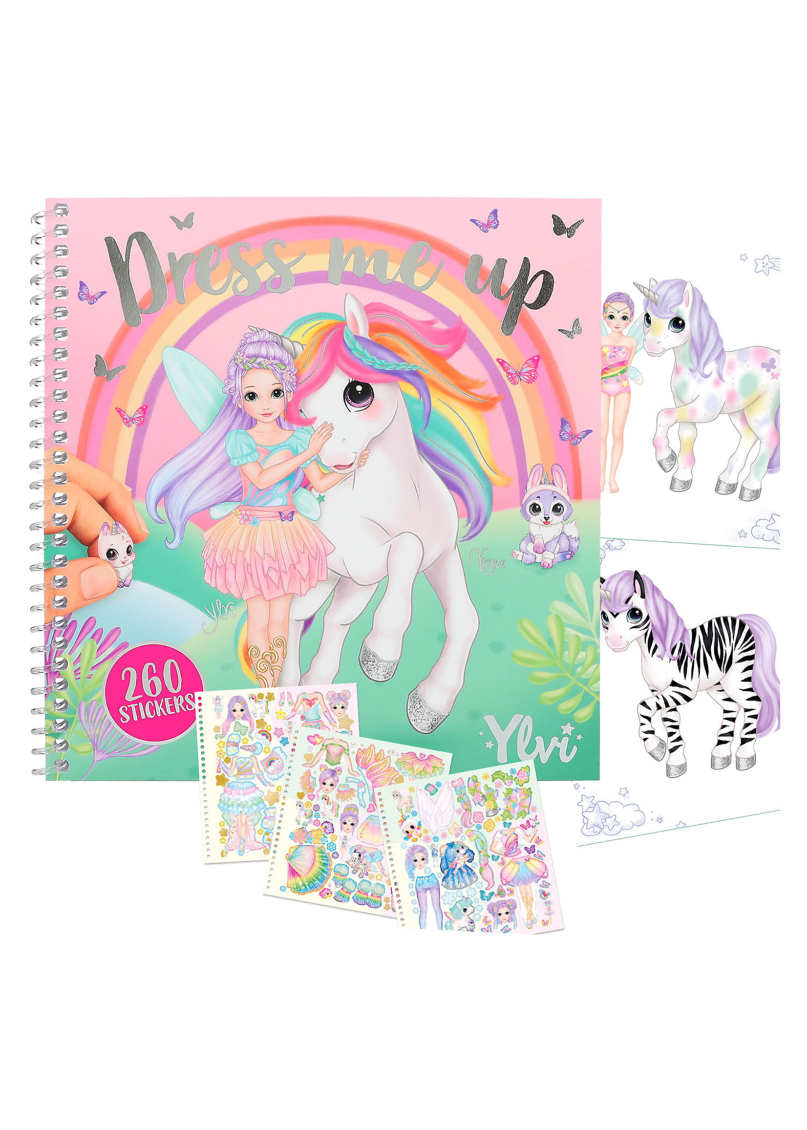 TopModel Ylvi Dress Me Up Stickerboek