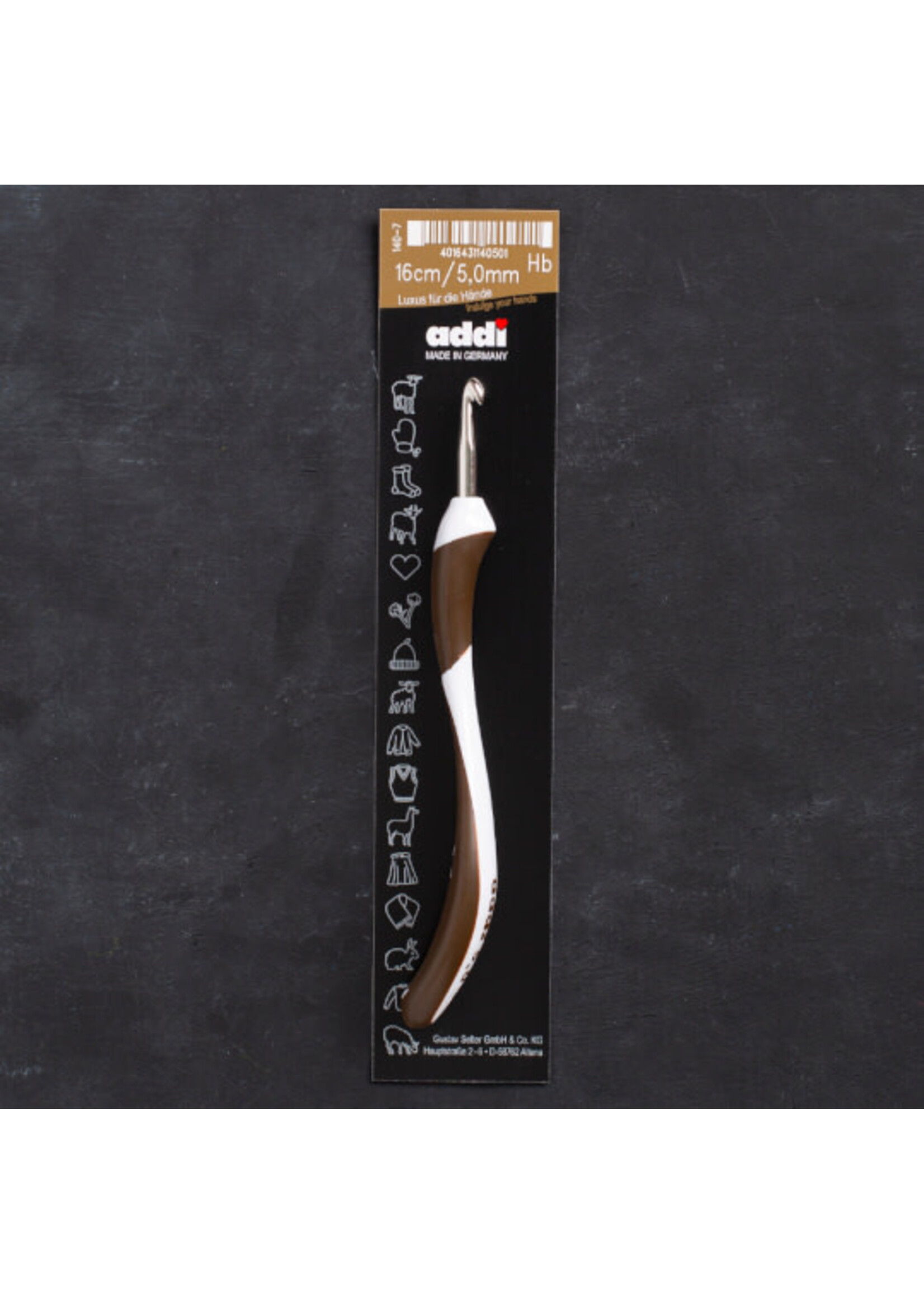 Addi Swing Addi Swing Maxi Haaknaald 5.0 mm (16 cm)