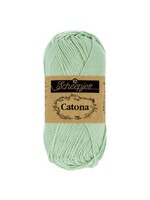 Scheepjes Scheepjes - Catona 50 gram Silver Green (Groen/Grijs) 402