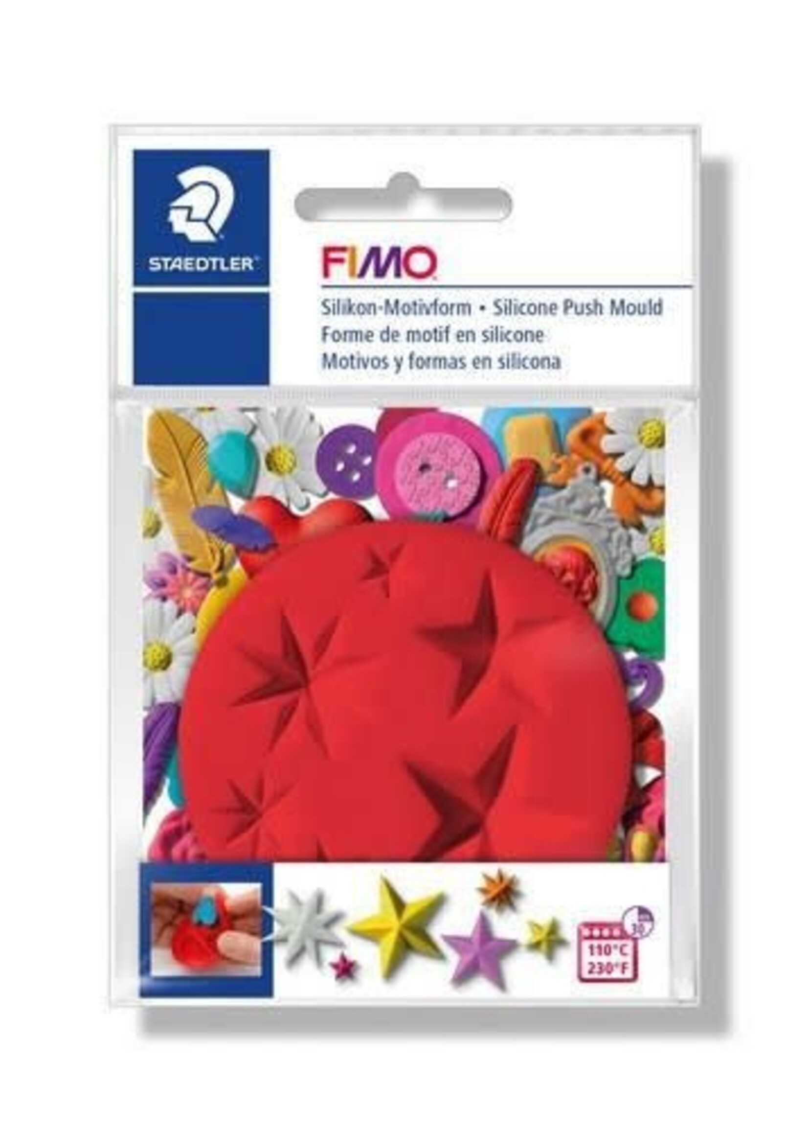 Fimo Fimo - Kunststof duwvorm - Sterren