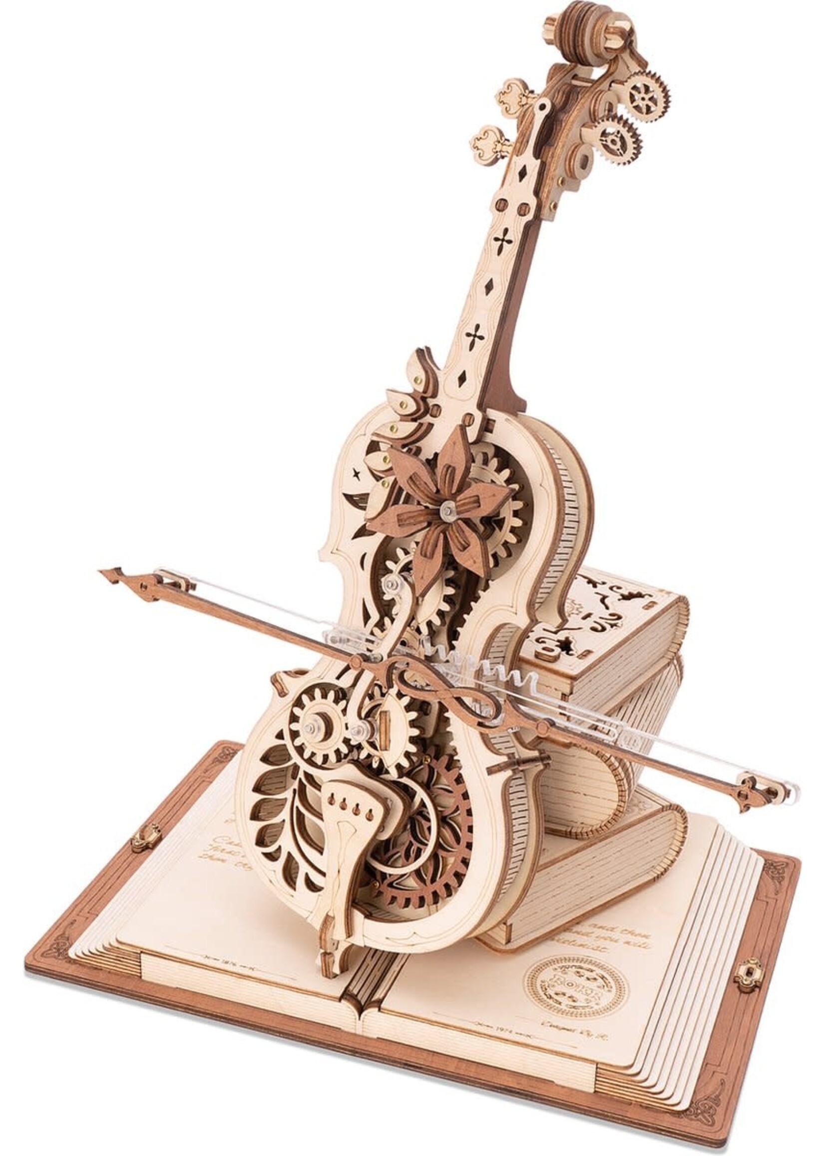 Robotime Robotime - Magic Cello (houten bouwpakket)