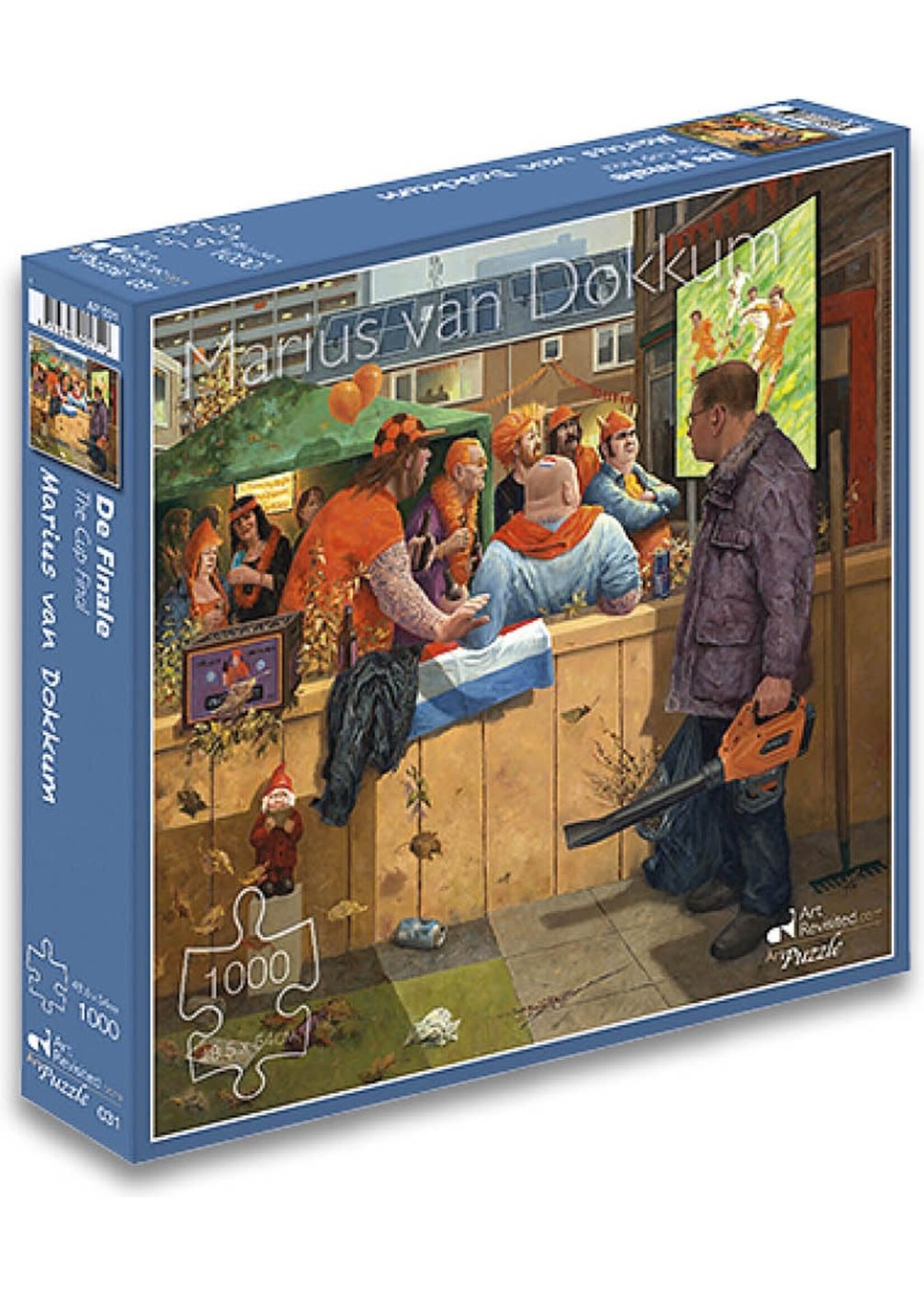 Art Revisited Art Puzzel Marius van Dokkum De Finale (1000 stukjes)