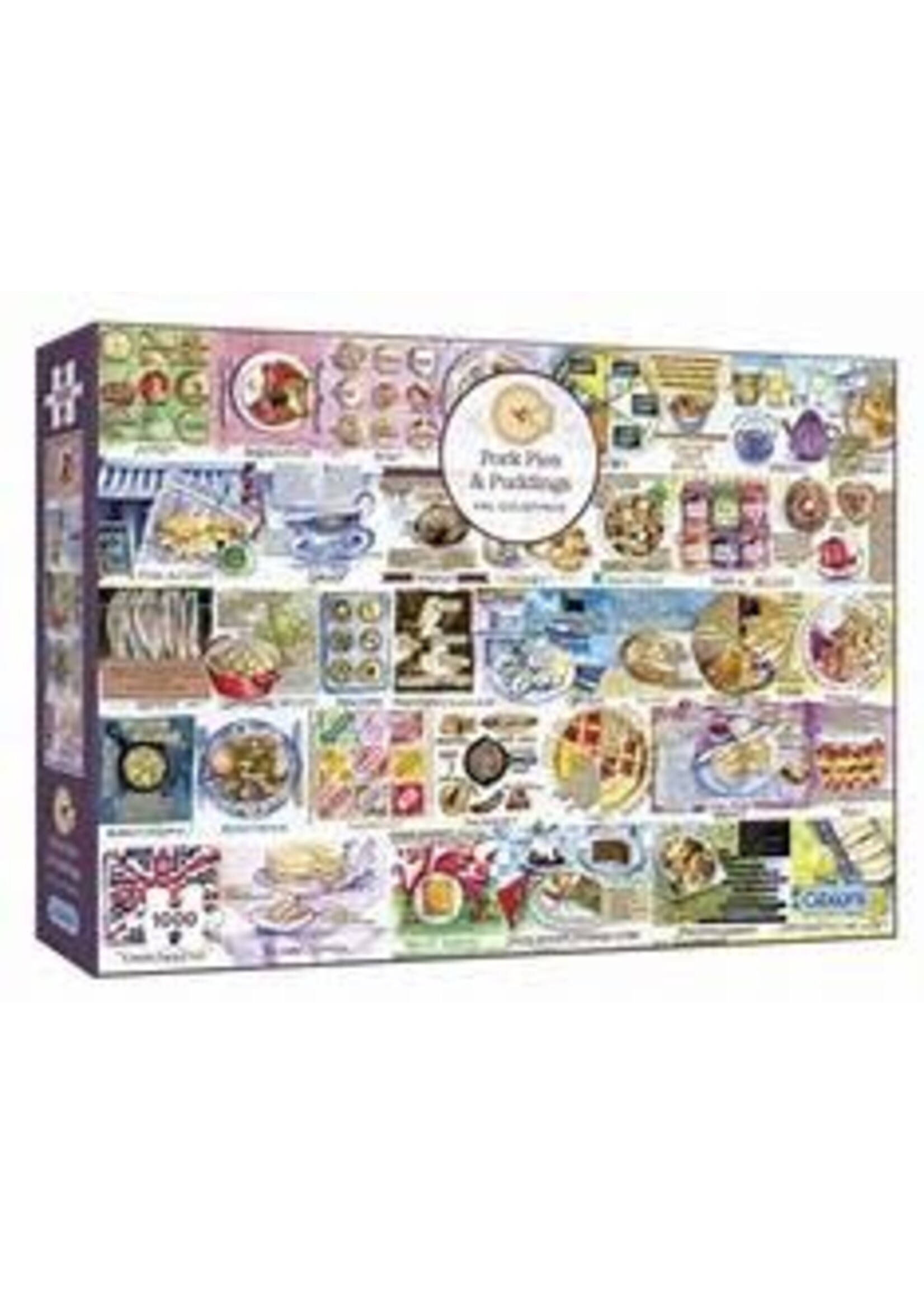 Gibsons puzzel Por Pie & Puddings (1000 stukjes)