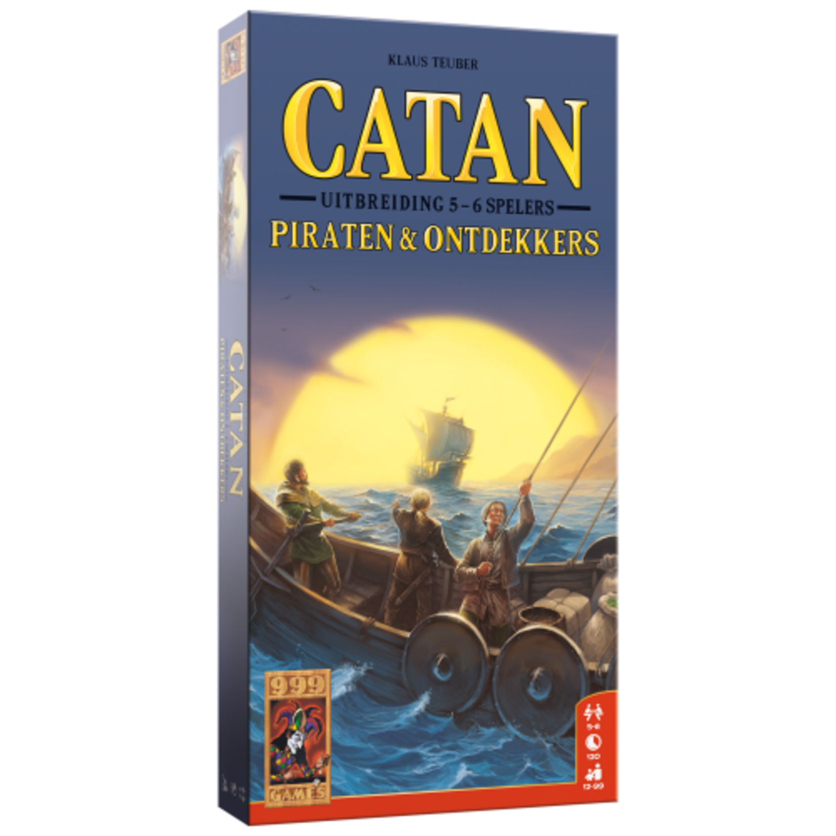 999 Games 999 Games Catan Piraten & Ontdekkers (uitbreiding 5 en 6 spelers)