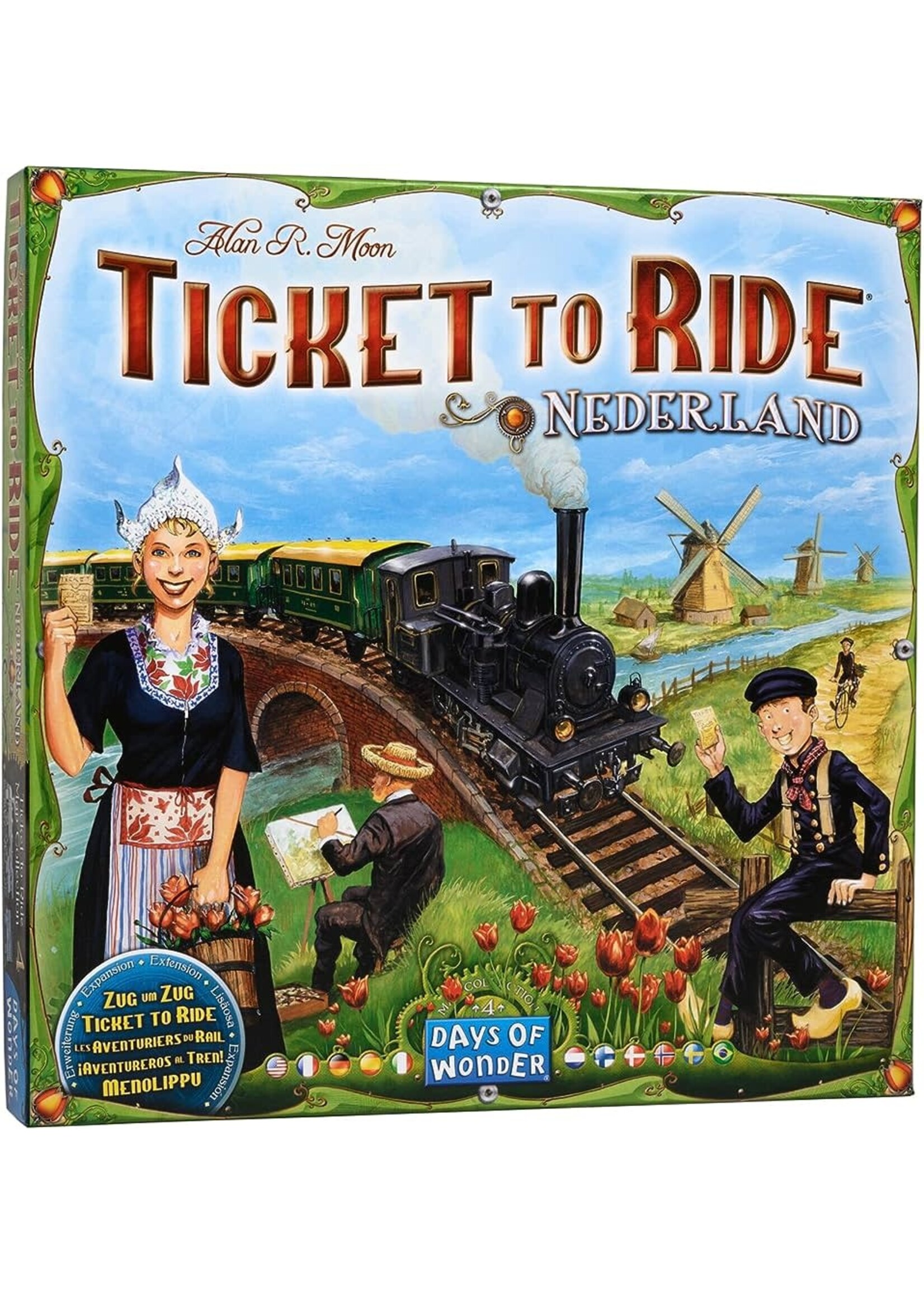 Days of Wonder Ticket to Ride Nederland (uitbreiding)