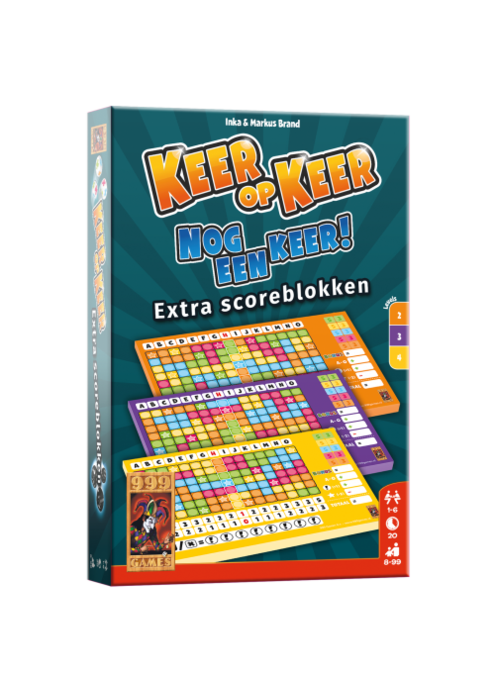999 Games 999 games Keer op Keer Scoreblokken Extra Levels 2, 3 en 4