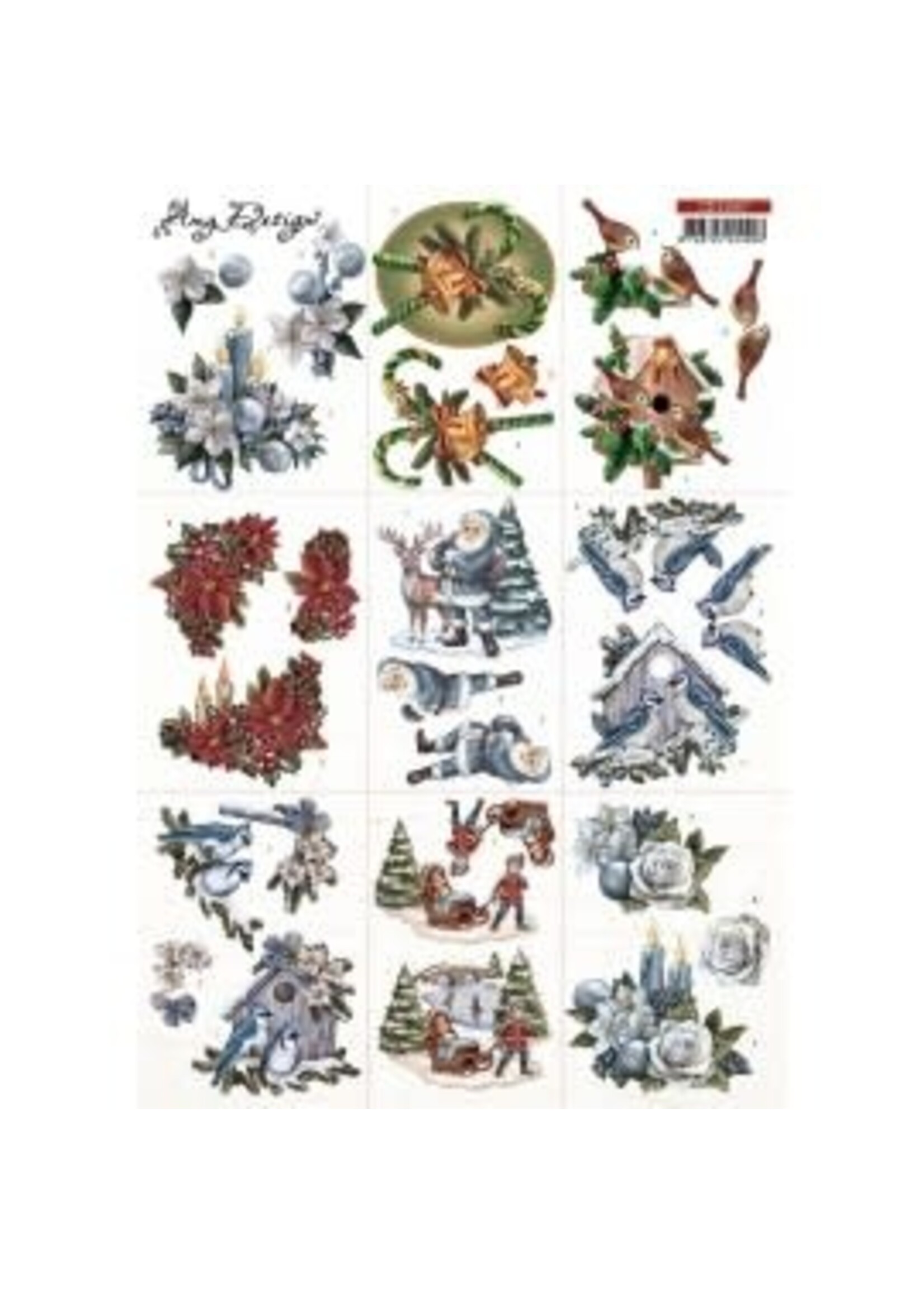 Amy Design 3D Cutting Sheet - Amy Design - Christmas Mini 4