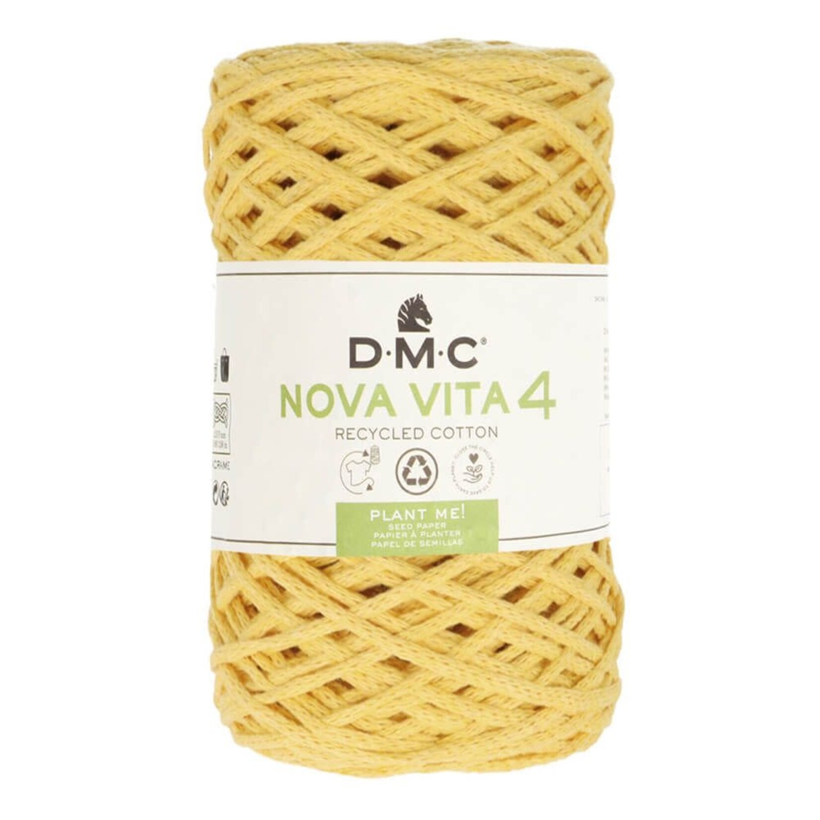 DMC Nova Vita DMC Nova Vita nr.4 250g geel