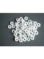 Hobby & crafting Fun Kralen Katsuki 6mm White beach +/- 100st