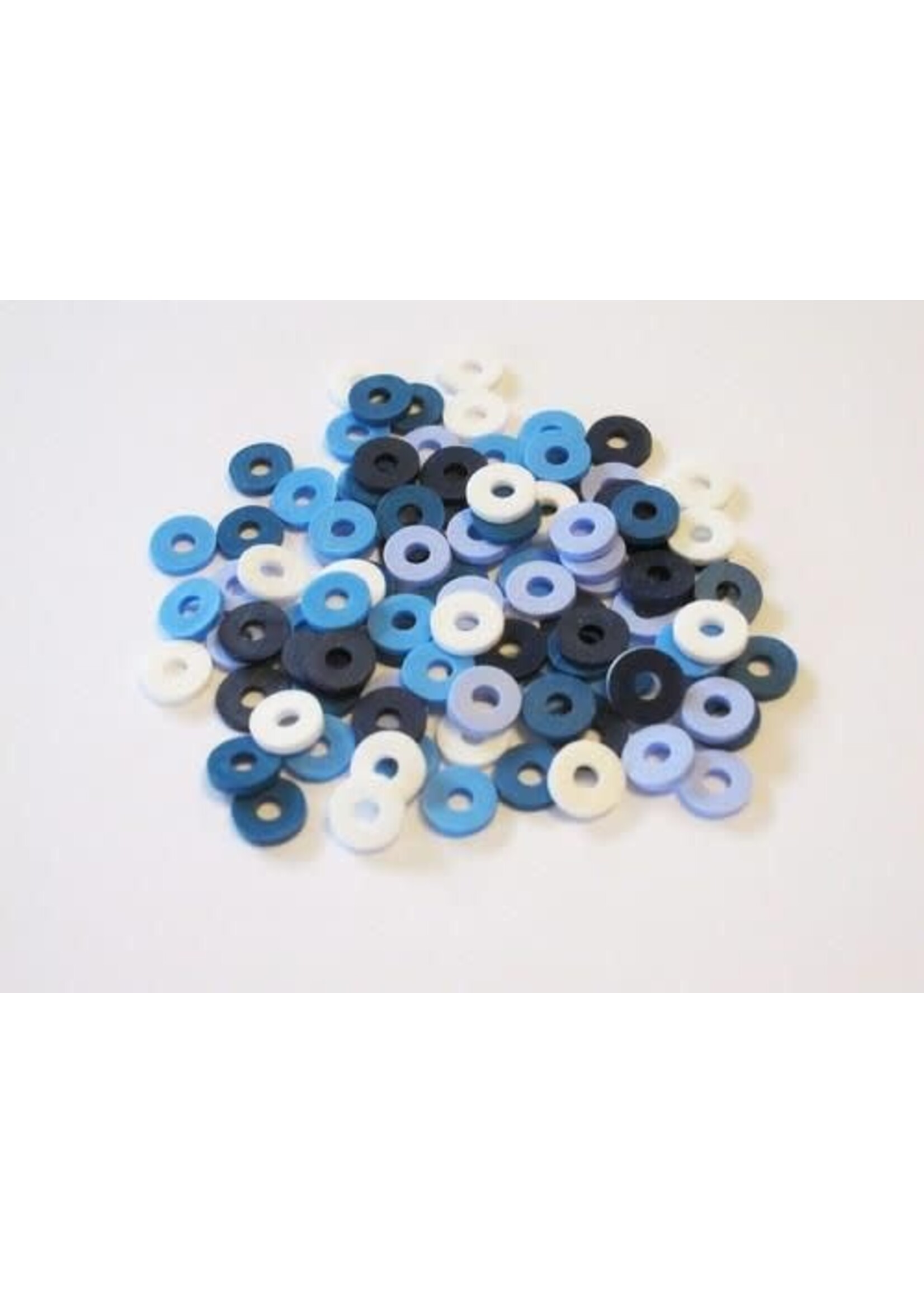 Hobby & crafting Fun Kralen Katsuki Mix 6mm Blue jeans +/- 100 st