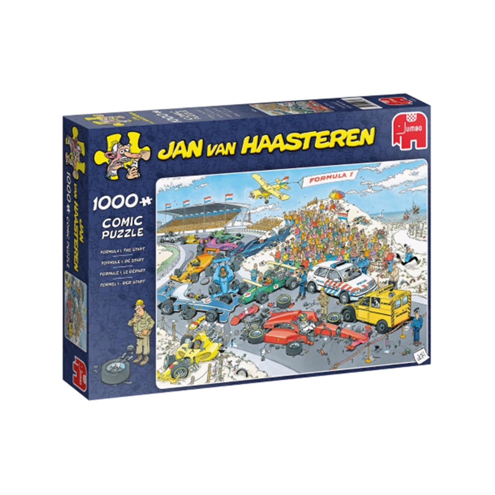 Jumbo Jan van Haasteren puzzel - Formule 1 De Start (1000 stukjes)