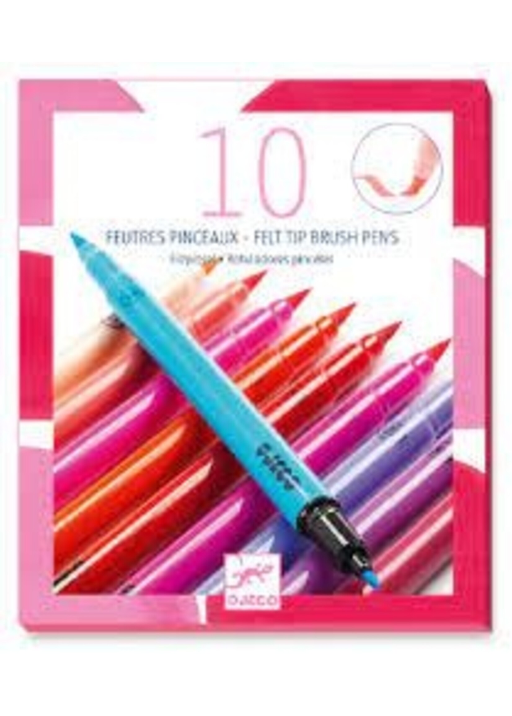 Djeco Djeco 8802 Viltstiften - Meisjes kleuren (10 stuks)