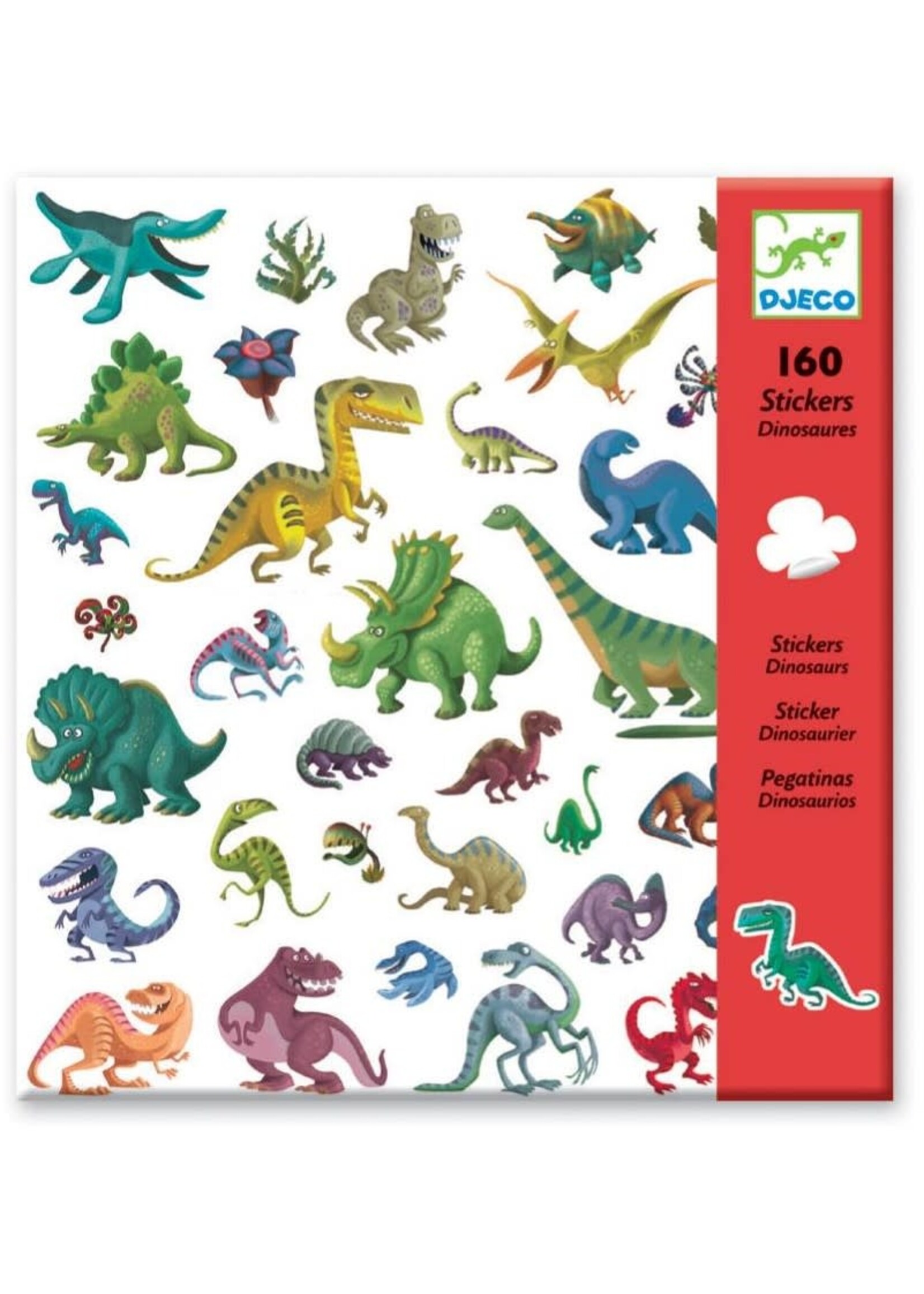 Djeco Djeco 8843 Stickers - Dinosaurussen