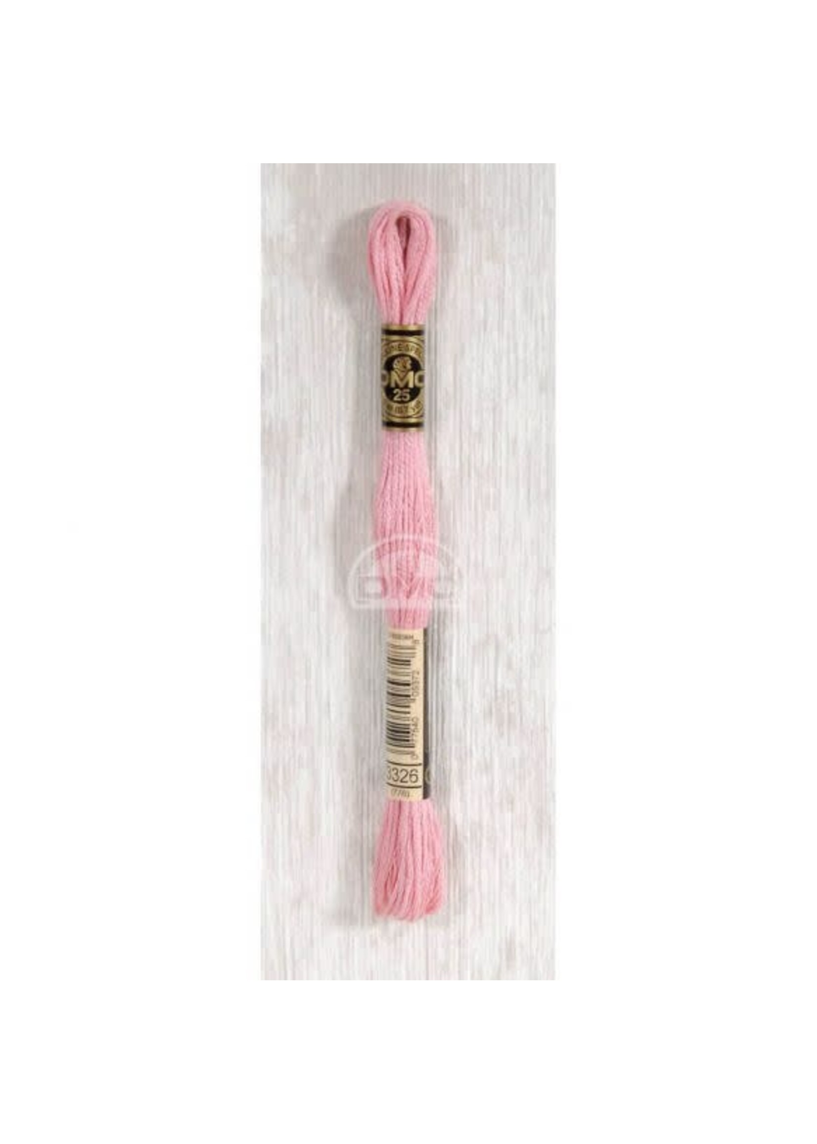 DMC DMC Mouliné Splijtzijde -  Roze (3326)