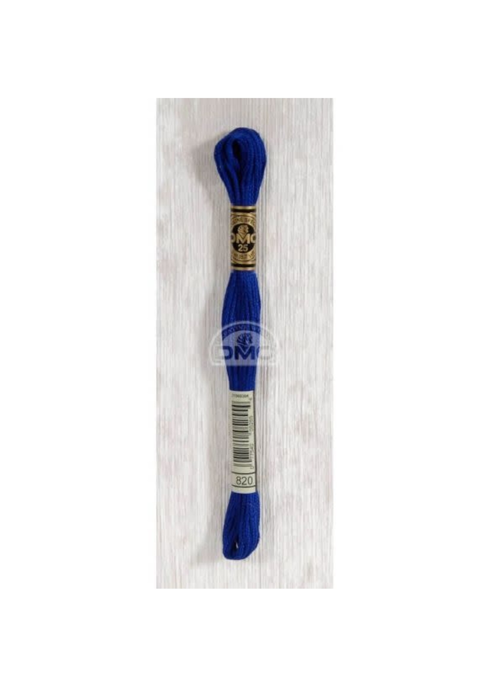 DMC DMC Mouliné Splijtzijde - Blauw (0820)