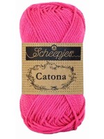 Scheepjes Scheepjes - Catona 50 gram Shocking Pink (Roze 114)