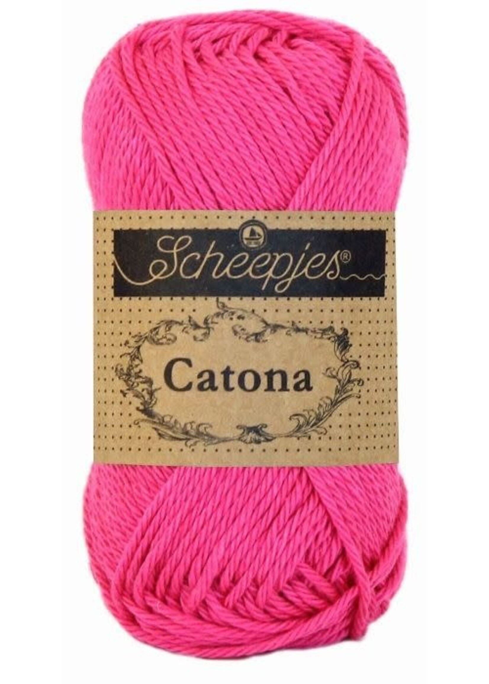 Scheepjes Scheepjes - Catona 50 gram Shocking Pink (Roze 114)