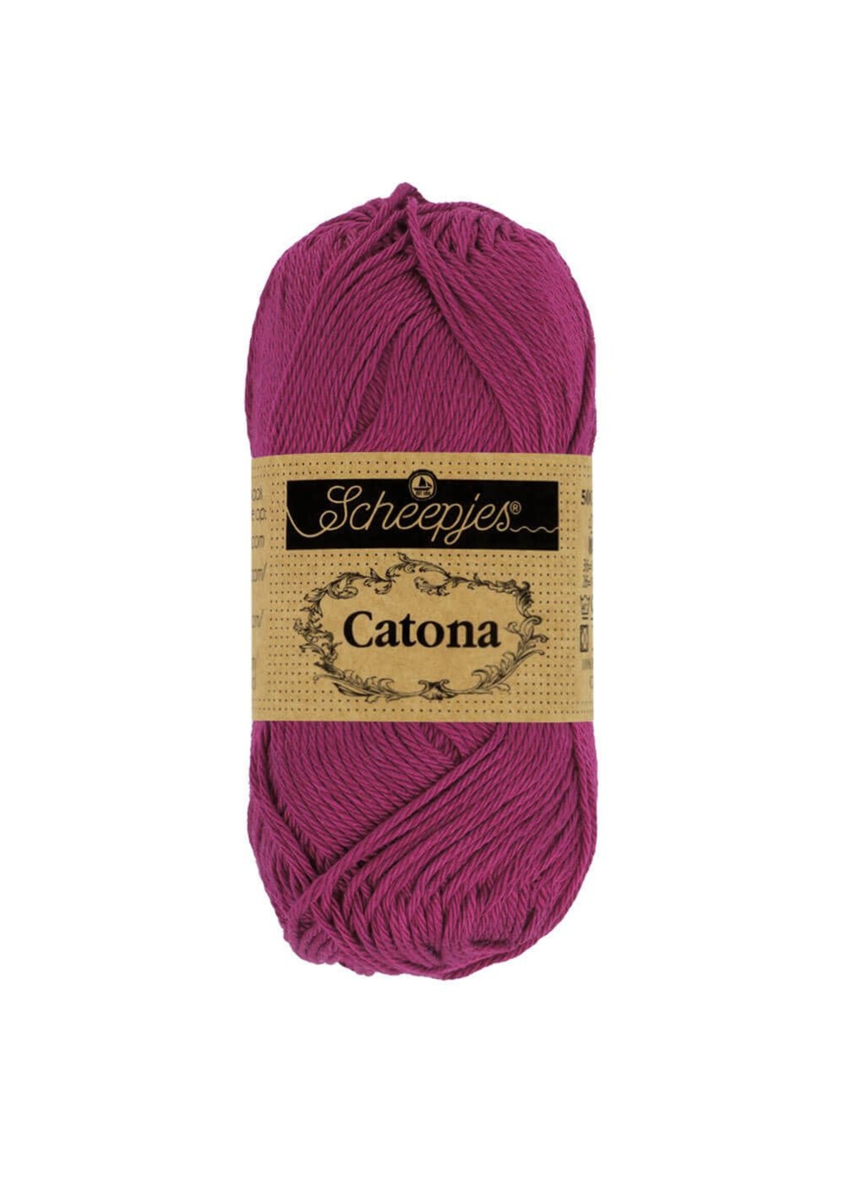 Scheepjes Scheepjes - Catona 50 gram Tyrian Purple (Paars)