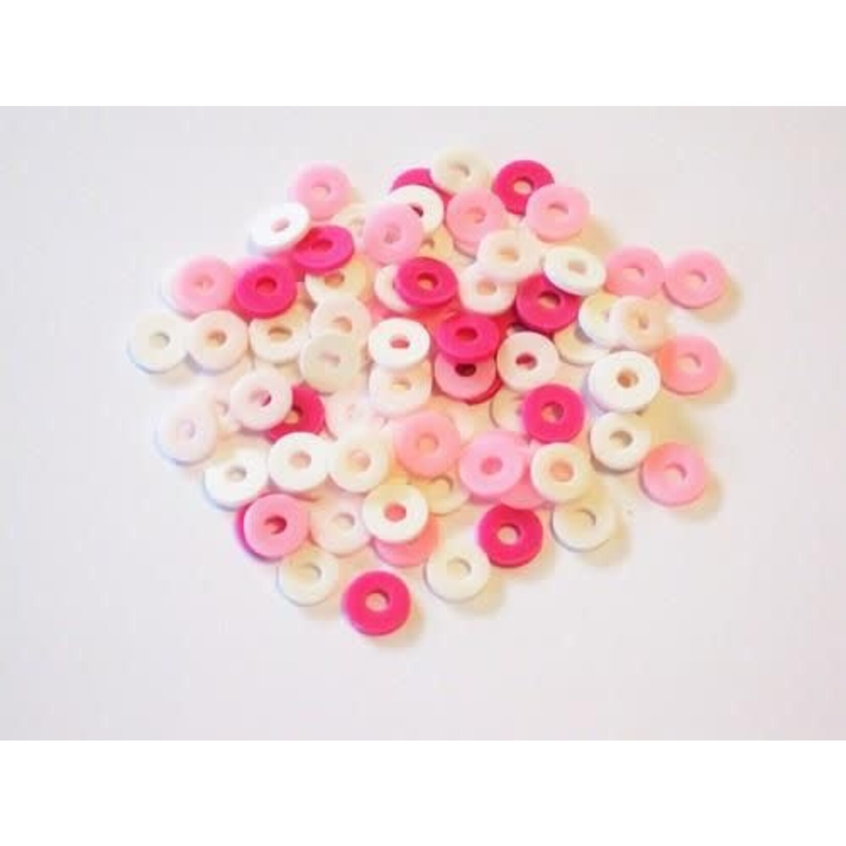 Hobby & crafting Fun Kralen Katsuki Mix 6mm Pink candy +/- 100 st