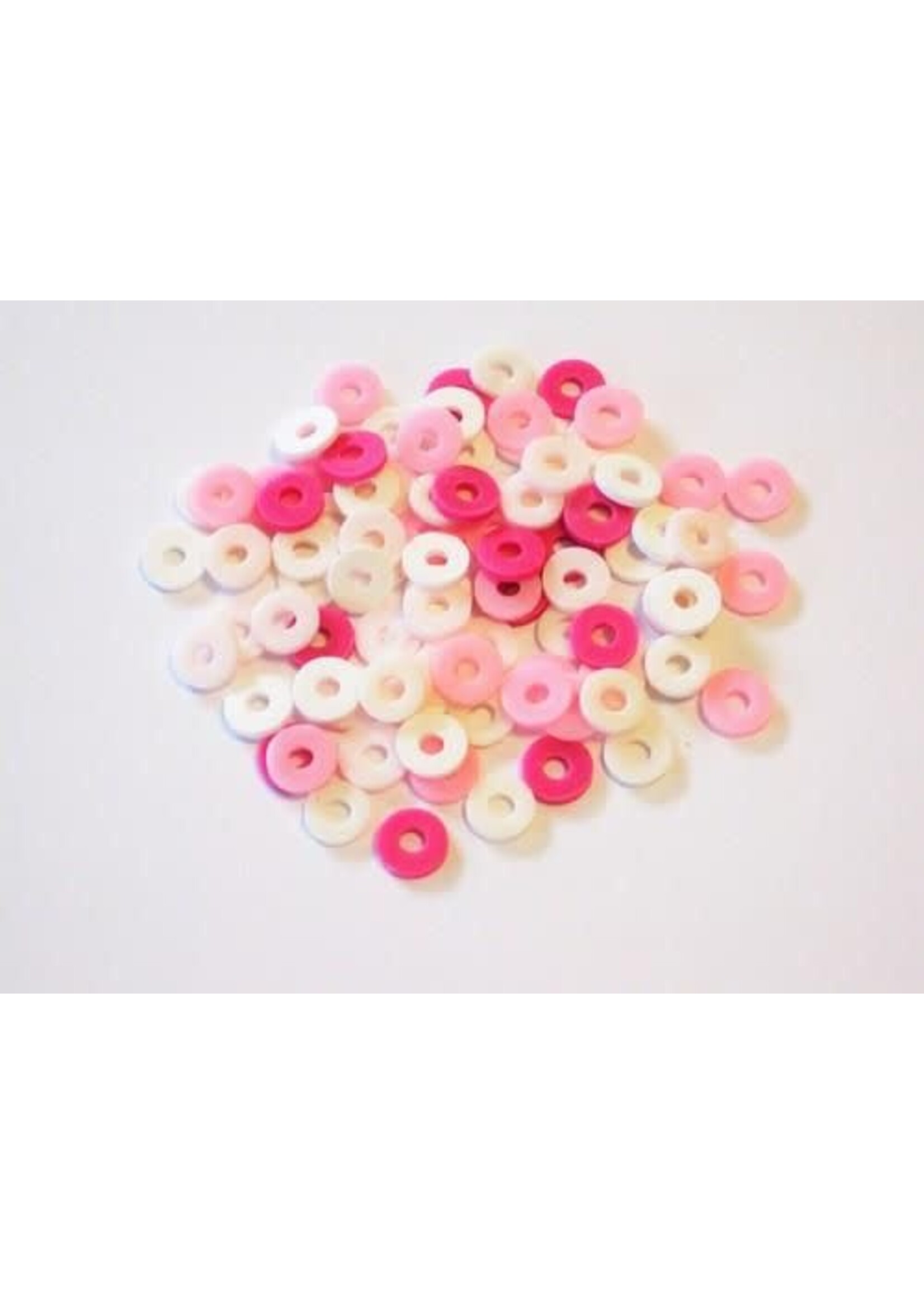 Hobby & crafting Fun Kralen Katsuki Mix 6mm Pink candy +/- 100 st