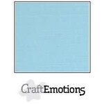 Craftemotions CraftEmotions linnenkarton 10 vel lichtblauw 27x13,5cm 250gr