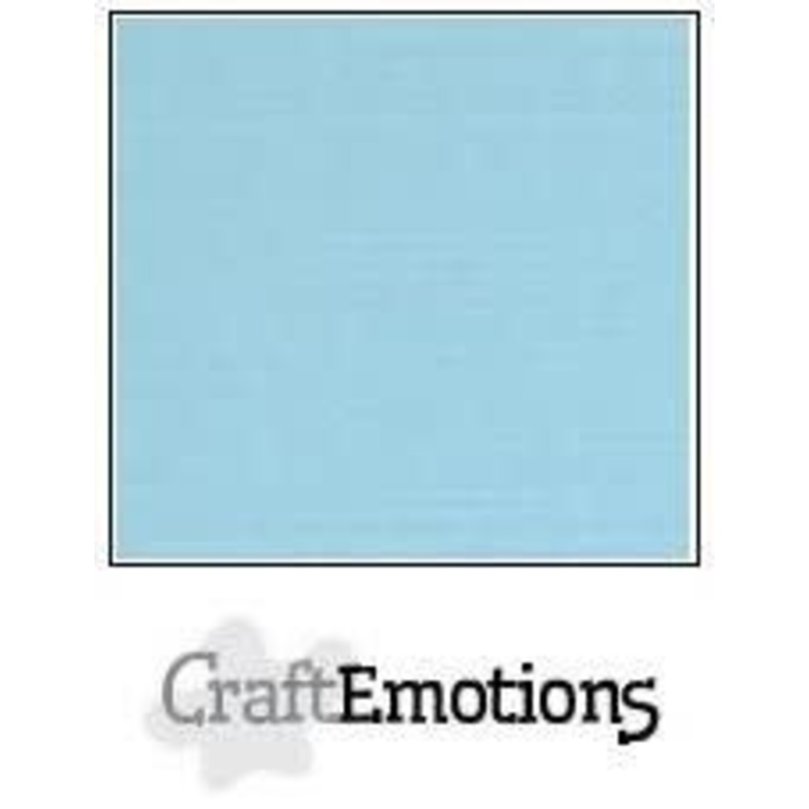 Craftemotions CraftEmotions linnenkarton 10 vel lichtblauw 27x13,5cm 250gr