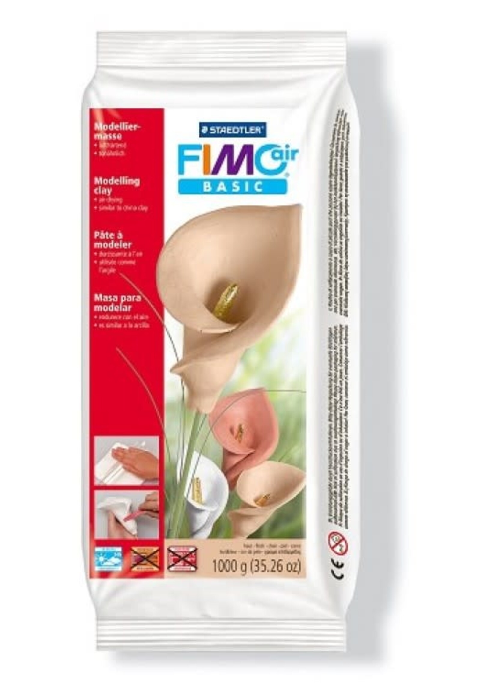 Fimo Fimo Air Boetseerklei 1 Kg, Huidskleur
