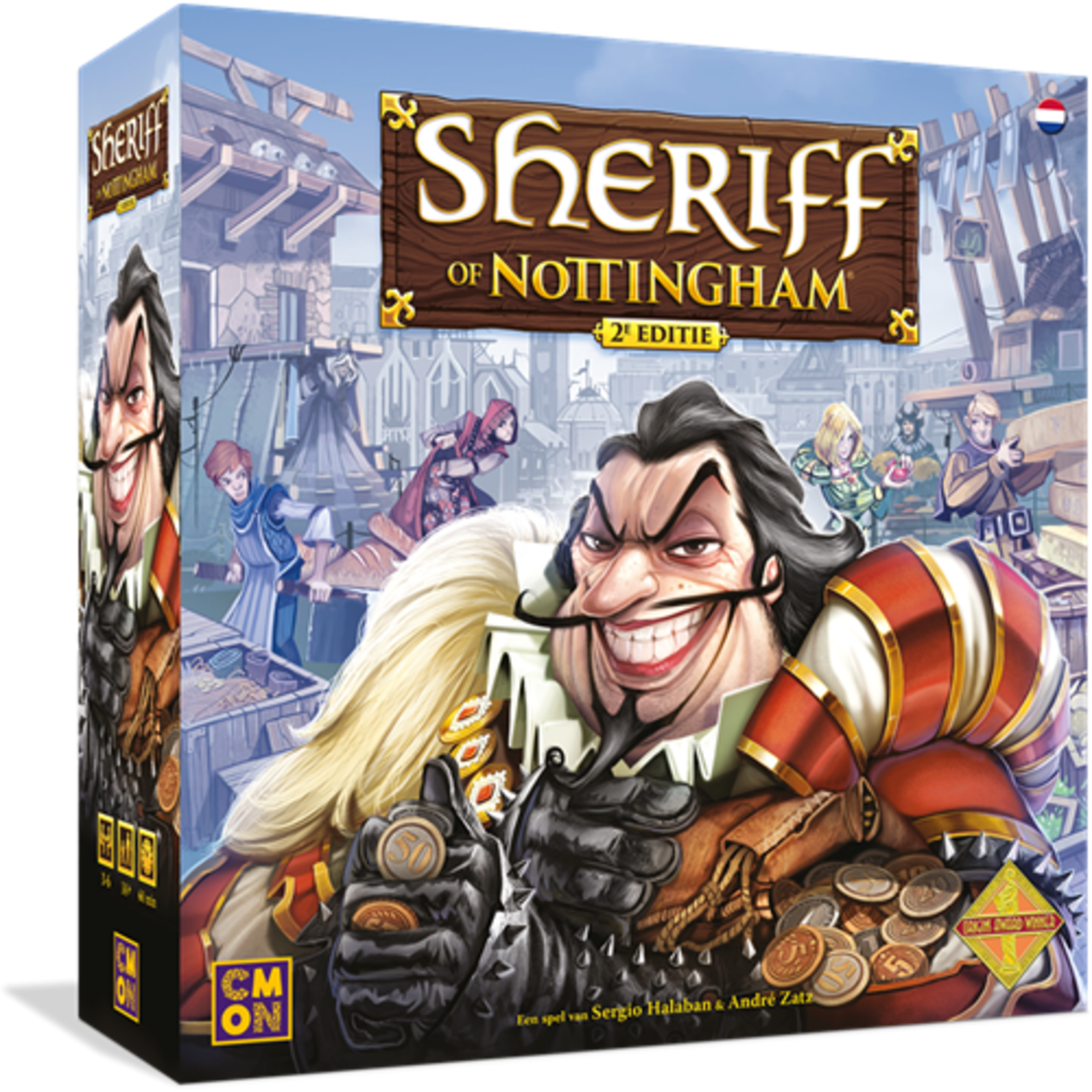 Asmodee Sheriff of Nottingham 2e Editie (Nederlands)