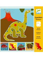 Djeco Djeco 8863 Sjablonen - Dinosaurussen