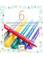Djeco Djeco 8871 The colours - Glitter stiften (6 stuks)