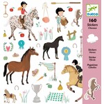 Djeco Djeco 8881 Stickers - Paarden