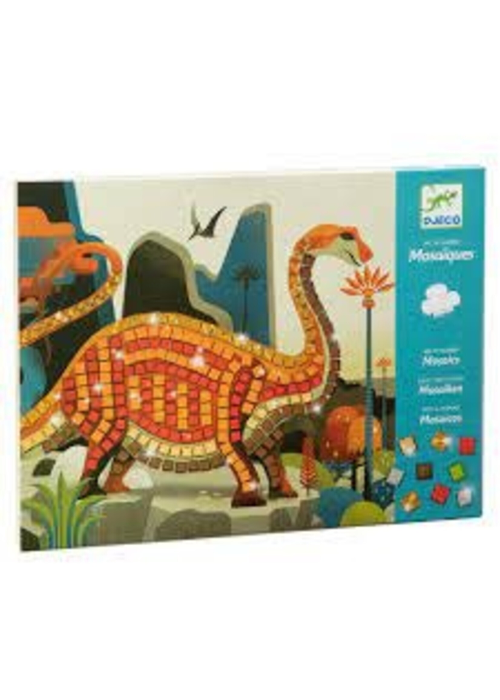 Djeco Djeco 8899 Mozaïek - Dinosaurussen
