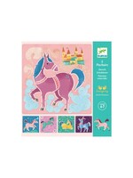 Djeco Djeco 8915 Sjablonen - Paarden