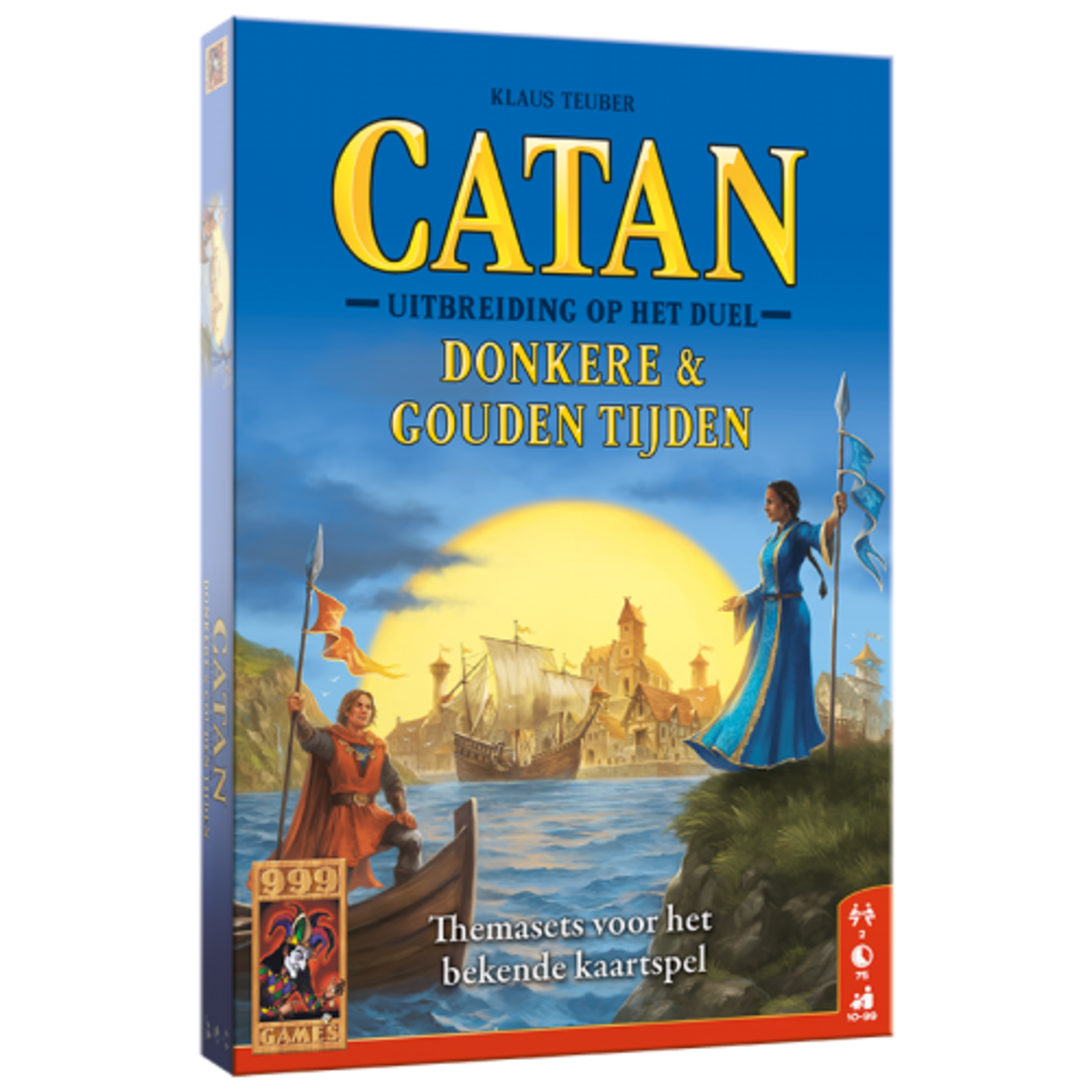 999 Games 999 Games Catan Uitbreiding op het Duel Donkere & Gouden Tijden