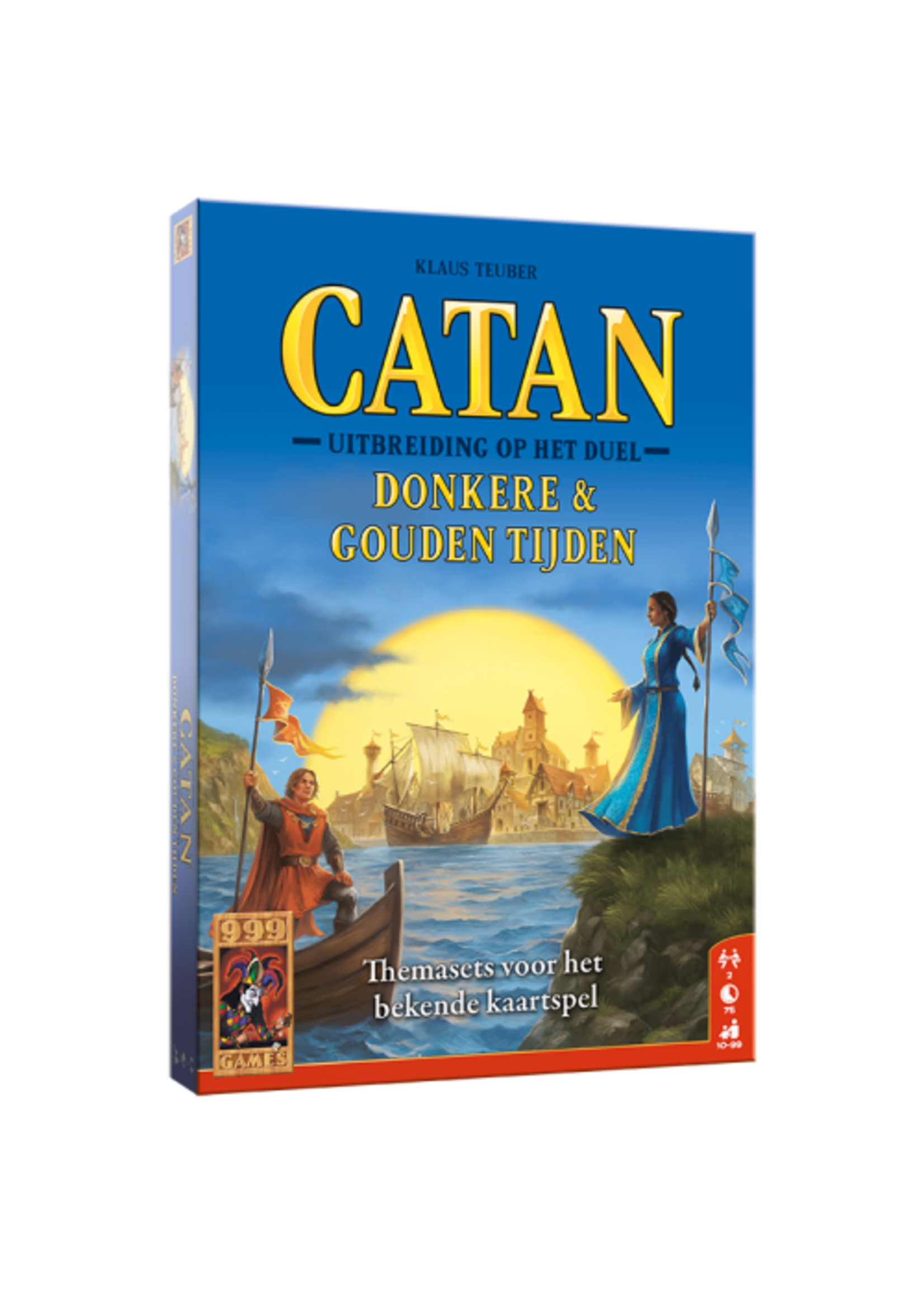 999 Games Catan Uitbreiding op het Duel Donkere & Gouden Tijden