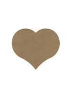 Gomille MDF Figuur - Hart