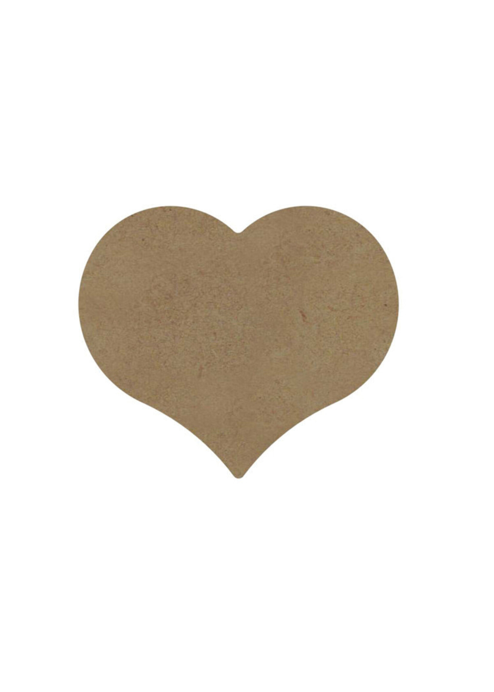 Gomille MDF Figuur - Hart